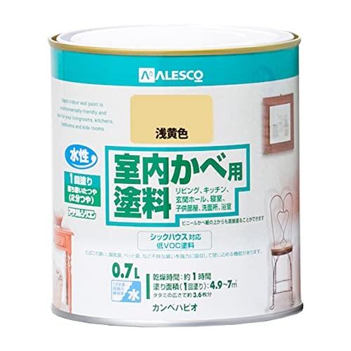 カンペハピオ ペンキ 塗料 水性 2分つや 室内かべ用 シックハウス対応 防カビ剤入り 室内かべ用