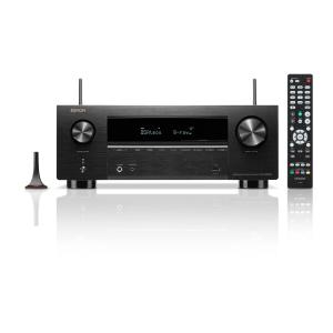 デノン Denon AVR-X2800H 7.2ch AVサラウンドレシーバー 8K Ultra HD、HDR10+、 eARC対応/ブラック AVR-X2800HK