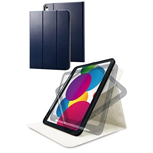 エレコム iPad 10.9 第10世代 (2022年) ケース カバー フラップケース Apple...