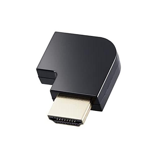 エレコム HDMI延長アダプター L字 スリムタイプ HDMI (メス) - HDMI (オス) ブ...