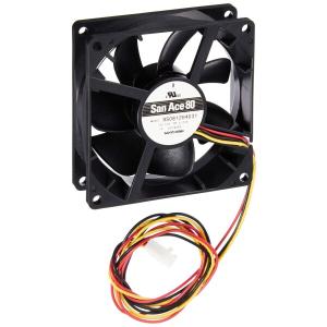 オウルテック PCケース用山洋電気製標準ファン 8cm 25mm厚 3400rpm SF8-S7｜trafstore