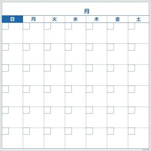 TRUSCO(トラスコ) スケジュールボード マグネットシートタイプ 万年カレンダー TWM-MC