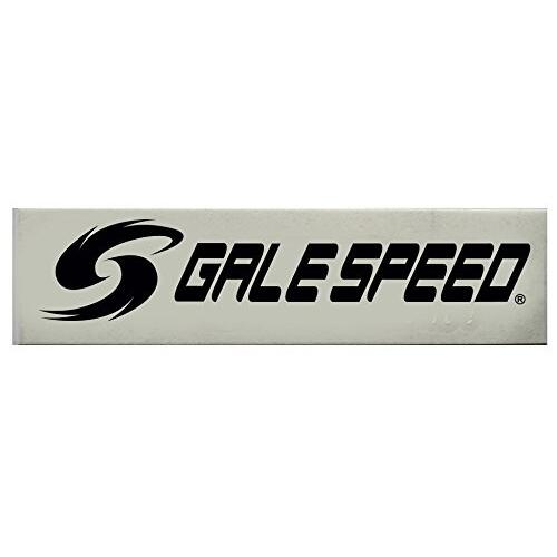 ゲイルスピード(GALE SPEED) ロゴステッカー ヌキ/ブラック文字 120mm 282001...