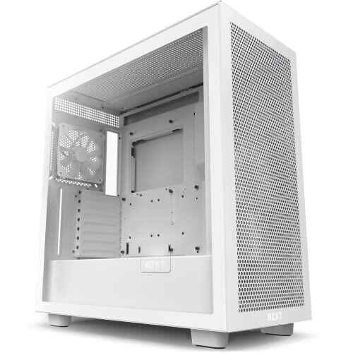 NZXT H7 Flow ミドルタワーPCケース (White) CM-H71FW-01 CS845...