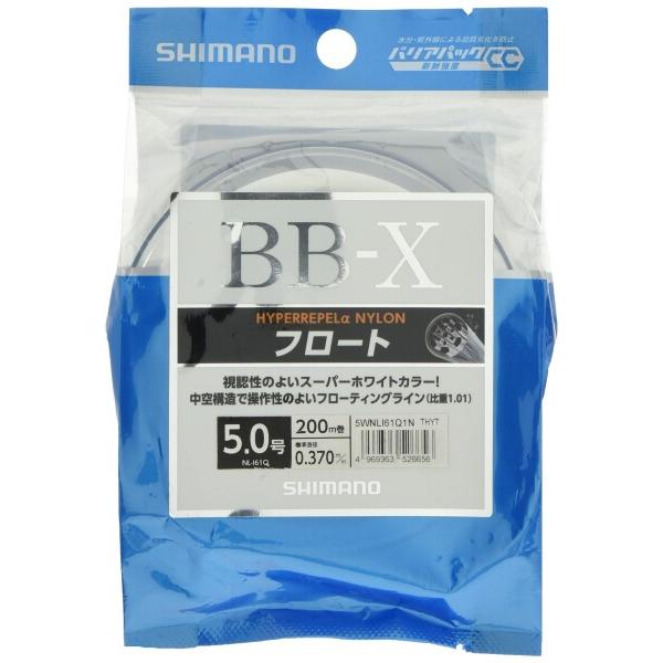 シマノ(SHIMANO) ライン BB-X ハイパーリペルα ナイロン フロート 200m 5号 N...