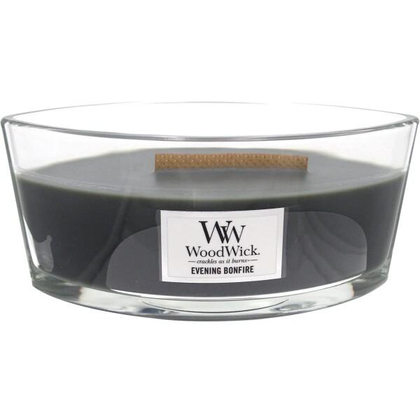 WoodWick Wood Wick ハースウィック L 「イブニングバンファイア」 キャンドル W...