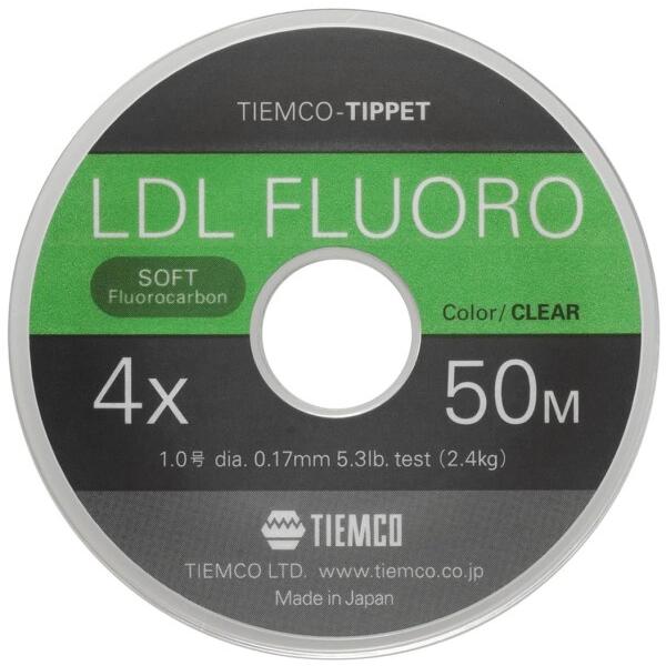 ティムコ(TIEMCO) ティペット LDL フロロティペット 4X 1号 50m 5.3kg 2....