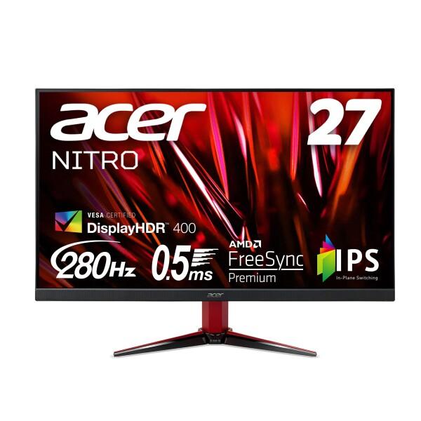Acer Nitro ゲーミングモニター 27インチ IPS 非光沢 フルHD 0.5ms 240H...