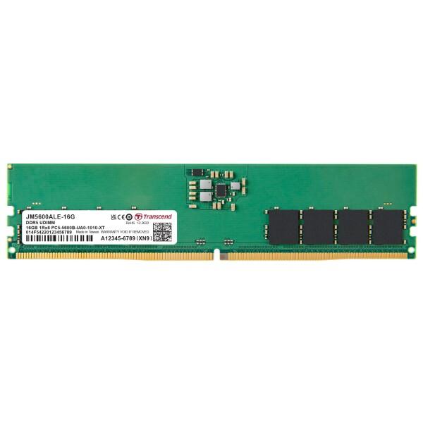 トランセンドジャパン テスクトップPC用メモリ PC5-44800(DDR5 5600) 16GB ...