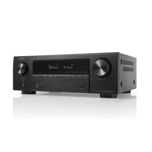 デノン Denon AVR-X1800H AVサラウンドレシーバー 7.2ch 8K Ultra HD、HDR10+、eARC対応/ブラック AVR-X18｜trafstore