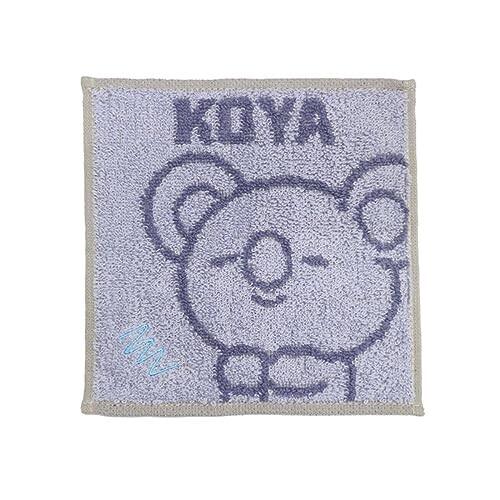 丸眞 ミニタオル BT21 プチ_KOYA ハンカチ キャラクター コンパクト 綿100％ 抗菌 防...