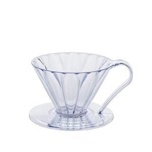 三洋産業 CAFEC トライタンフラワードリッパー CUP1 1杯用 クリア TFD-1｜trafstore