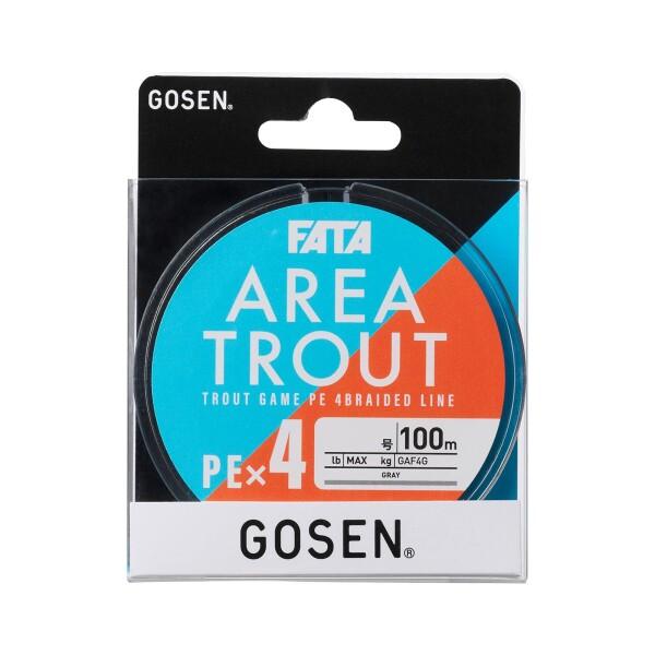 ゴーセン(GOSEN) FATA AREA TROUT PE×4 100m 0.4号 GAF4G10...