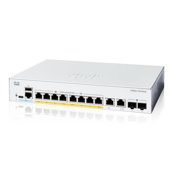 シスコシステムズ (Cisco) Cisco Catalyst 1200-8FP-2G スマート ス...