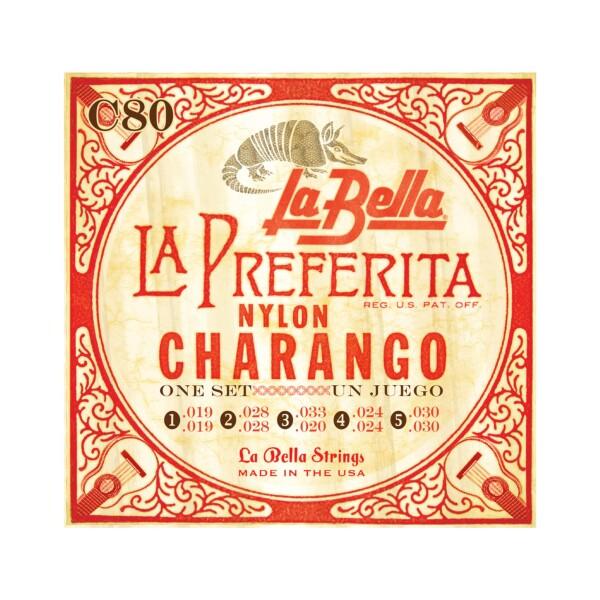 La Bella（ラベラ） Latin Folk チャランゴ弦 C80 Charango