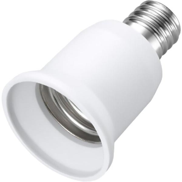ヤザワコーポレーション LED電球専用 口金 E17-E26 変換ソケット ホワイト SF17261