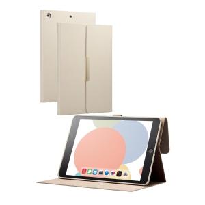 エレコム iPad 第9/8/7世代 iPad 10.2 2019年モデル フラップケース ソフトレ...