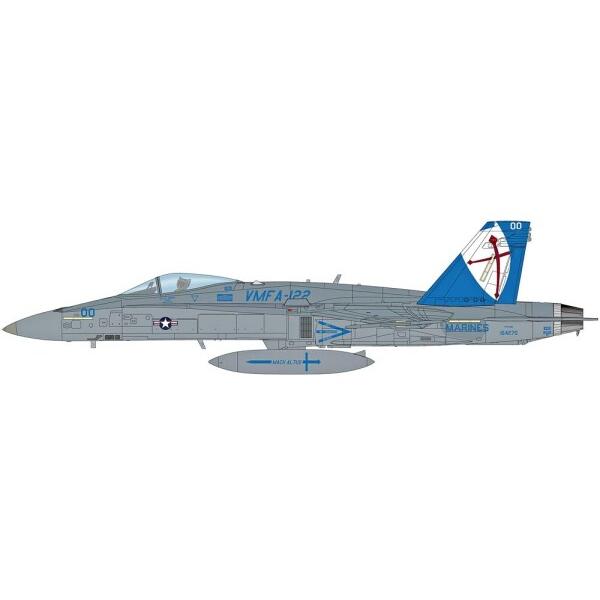 HOBBY MASTER 1/72 F/A-18C ホーネット VMFA-122 クルセイダーズ 岩...