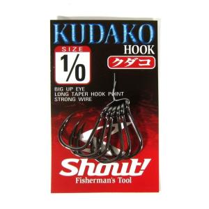 シャウト(Shout) ルアー クダコフック ブラック #4/0 06-KH 釣り針｜trafstore