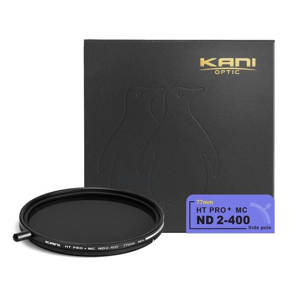 KANI 77mm 可変NDフィルター HT PRO+ MC ND2-400 減光効果最大8 2/3...
