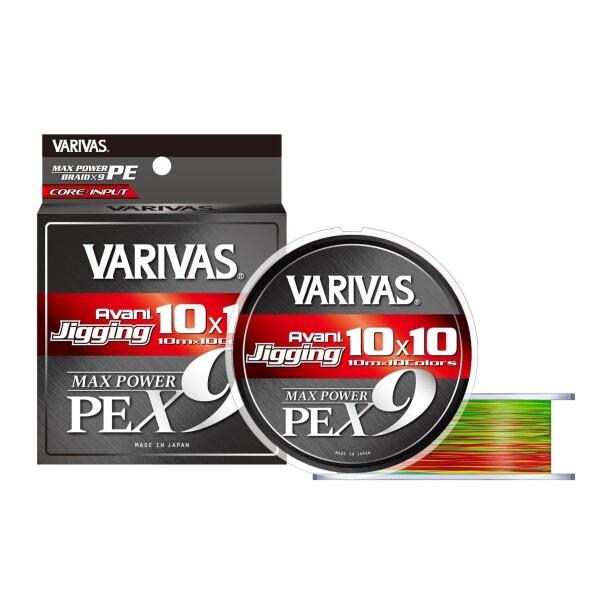 バリバス(VARIVAS) 9本撚り PEライン アバニ ジギング10×10 マックスパワーPE X...