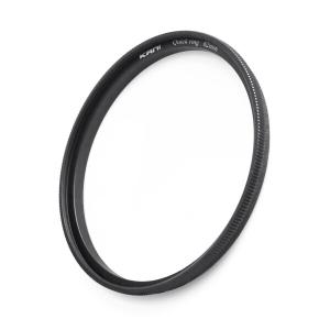 KANI 62mm フィルタークイックリリース Quick ring 脱落防止フックなし 押込装着 ねじ込み不要｜trafstore