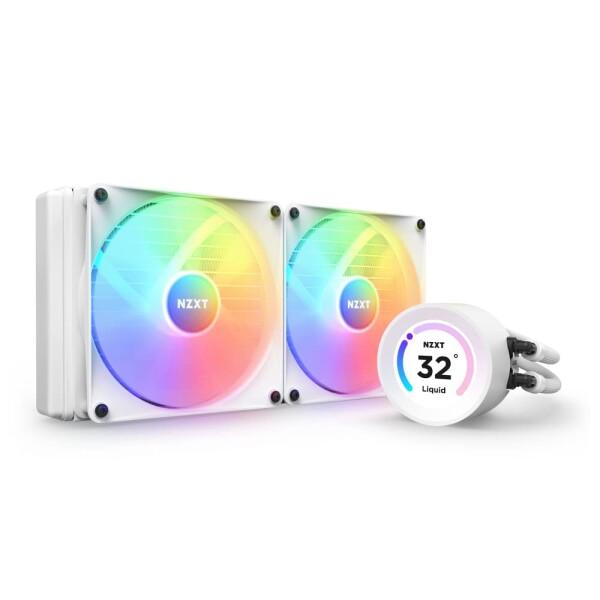 NZXT KRAKEN Elite RGB 280 White 簡易水冷CPUクーラー RL-KR2...