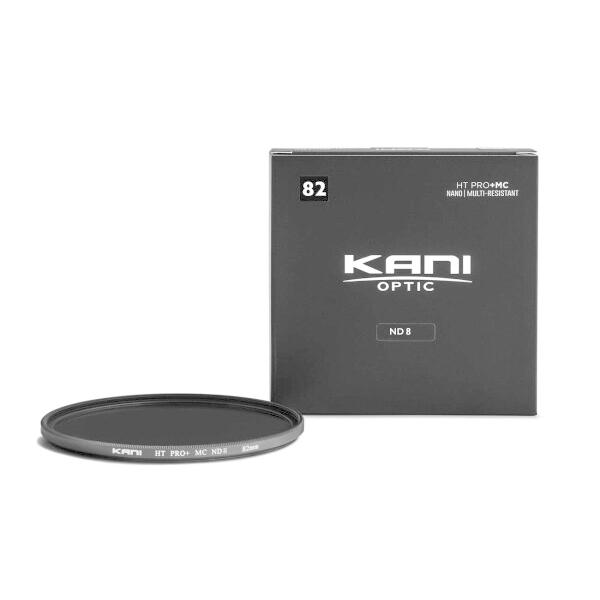 KANI 82mm NDフィルター HT PRO+ MC ND8 減光効果3絞り分 色カブリ抑制 低...