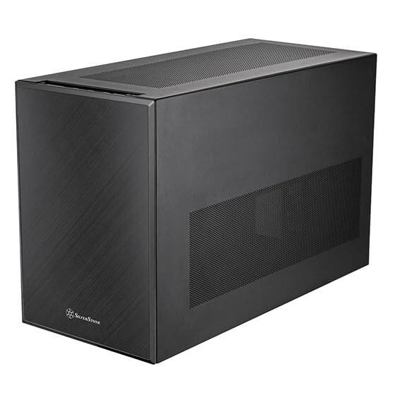 SilverStone PCケース SST-SG17B Micro-ATX Mini-ITX Min...