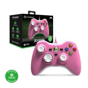 Xenon 有線コントローラー ピンク Xbox Series X|S/Xbox One / PC(Windows10・11)用(公式ライセンス商品)｜クロスタウンストア