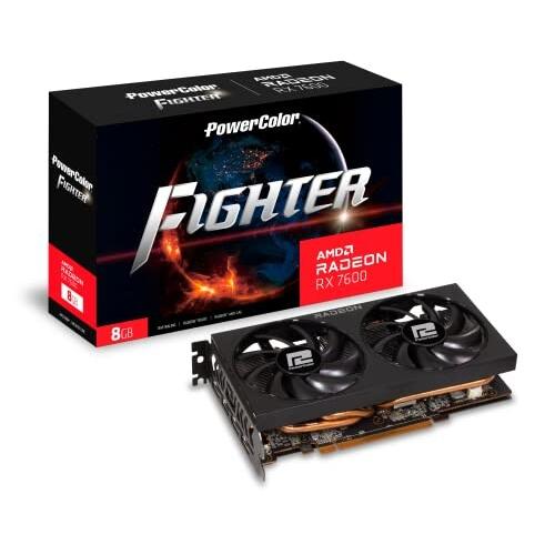 PowerColor AMD Radeon RX 7600搭載グラフィックカード 「Fighter」...
