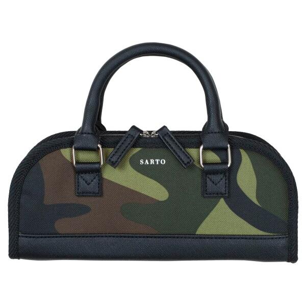 ミササ トレミー ソーイングセット クラフトバッグ ラウンドタイプ 迷彩 NO. 1474