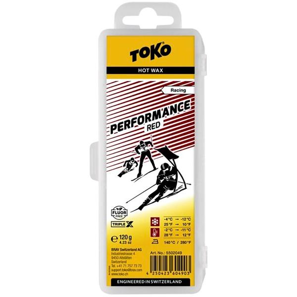 トコ(TOKO) スキーワックス・チューンナップ用品 パフォーマンス レッド 120g 550204...