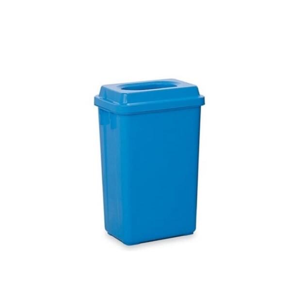 分別収集容器 ゴミ箱 ブルー 1個 / 0-5561-01