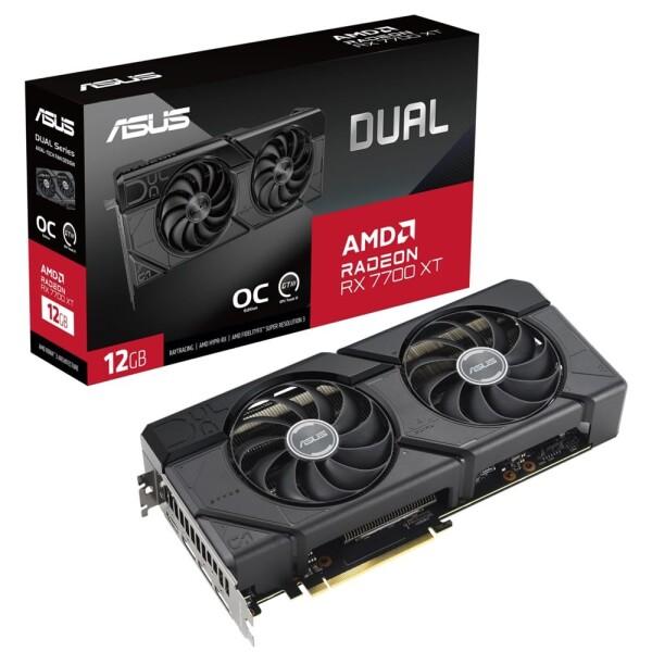 ASUS Dual Radeon RX 7700 XT OC Edition 12GB GDDR6 ...