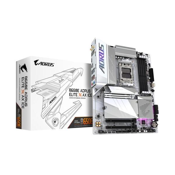 GIGABYTE B650E AORUS ELITE X AX ICE AMD Ryzen 8000...