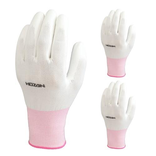 ホーザン(HOZAN) 電気工事士技能試験用グローブ(3双入) 適度な滑り止めで作業性が向上 背抜き...