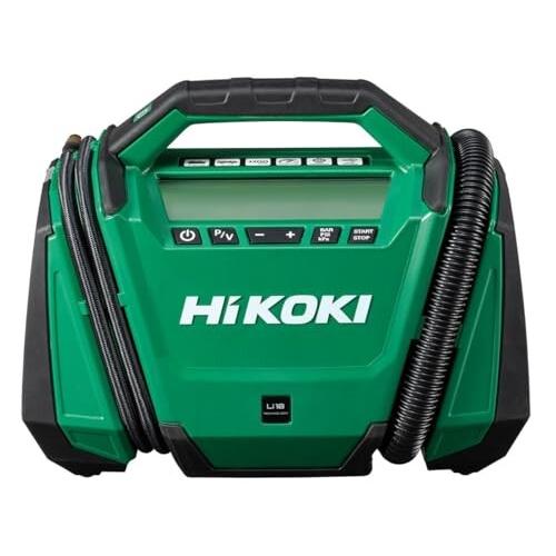 HiKOKI(ハイコーキ) 18V 充電式 空気入れ 最高圧力1,100kPa 蓄電池・充電器別売 ...