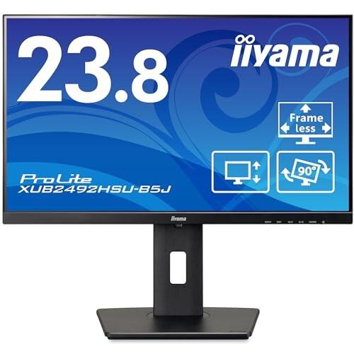 マウスコンピューター iiyama モニター ディスプレイ 23.8インチ フルHD IPS方式 高...