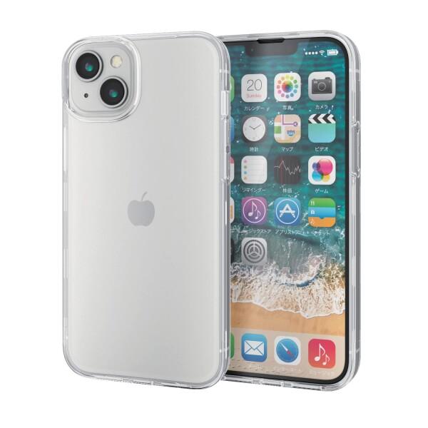エレコム  iPhone 14 Plus ケース カバー 360度保護 ハード ポリカーボネート ク...