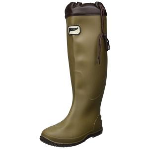 阪神素地 FU5501PVC ポータブルブーツ フラット底 カーキ L