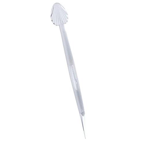 パジコ クリア細工棒カッター・花押し(筋付き) 日本製 403338 透明、黒