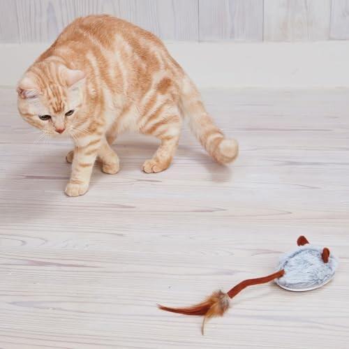 ペティオ (Petio) 猫用おもちゃ ワイルドマウス 自動走行ロボねずみマックス号