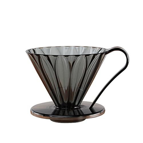 三洋産業 CAFEC トライタンフラワードリッパー CUP4 2~4杯用 ブラック TFD-4CB