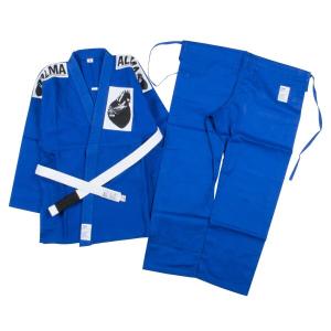 ALMA(アルマ) 海外製柔術着 (白帯付) JU2-A1-BU 青 A1