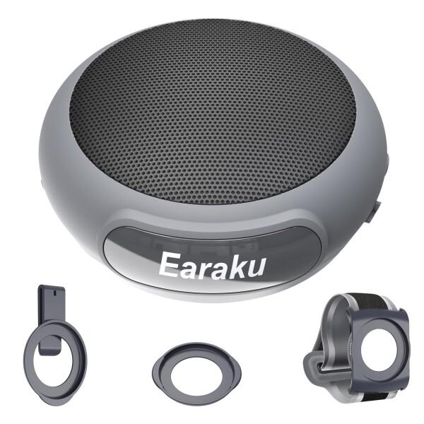 Earaku (イアラク) Bluetoothスピーカー 60g超軽量ミニ ワイヤレス IPX-6防...