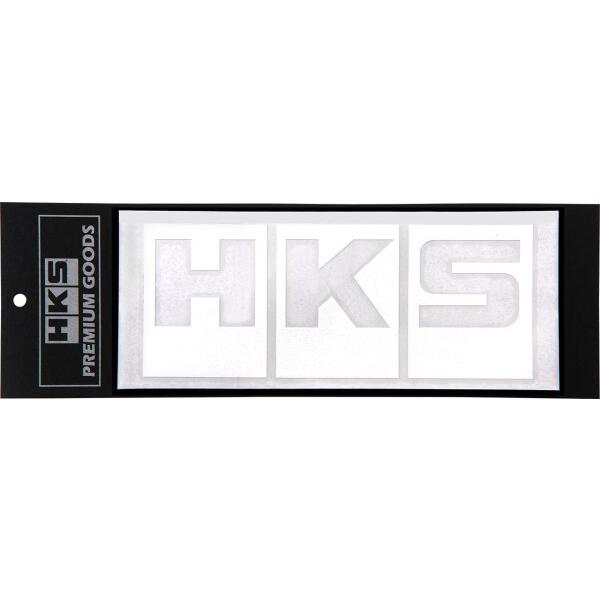 HKS LOGO Sticker W220 51003-AK153 WHITE