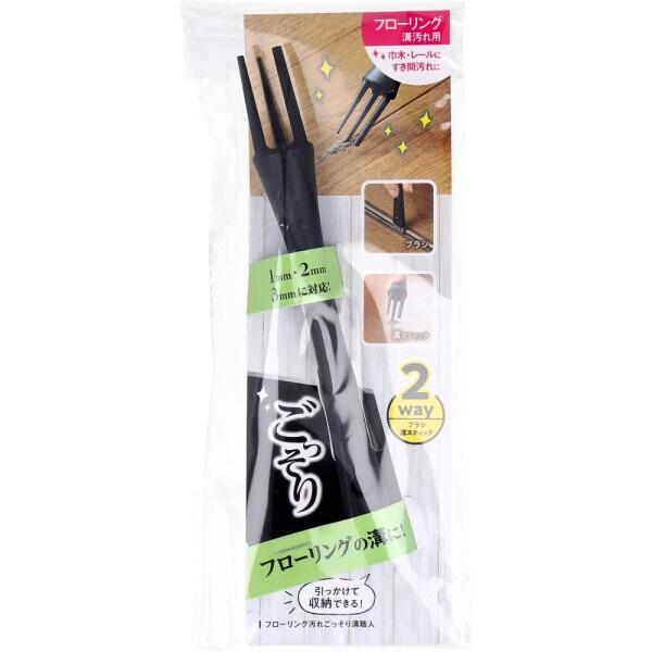 コジット 細かい溝にアプローチ フローリング汚れごっそり溝職人