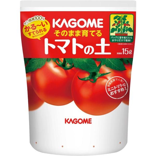 プロトリーフ KAGOME そのまま育てるかる~いトマトの土 15L