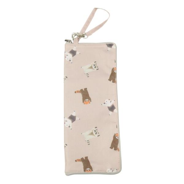 フレンズヒル 傘ケース ランダムプンプンズ ベージュ